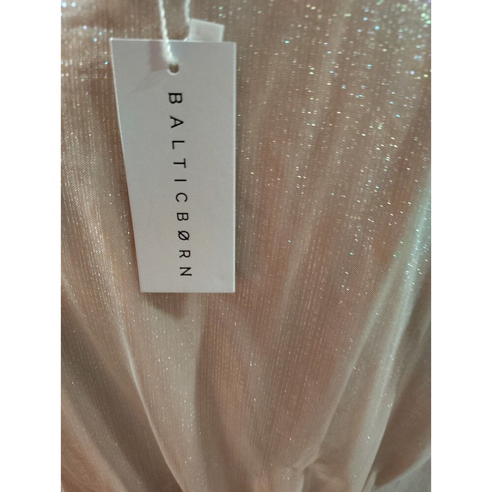 Baltic Born Layla Tulle Maxi Dress Shimmer Pink Romantic Floral Size 1XL NWT - Picture 12 of 16